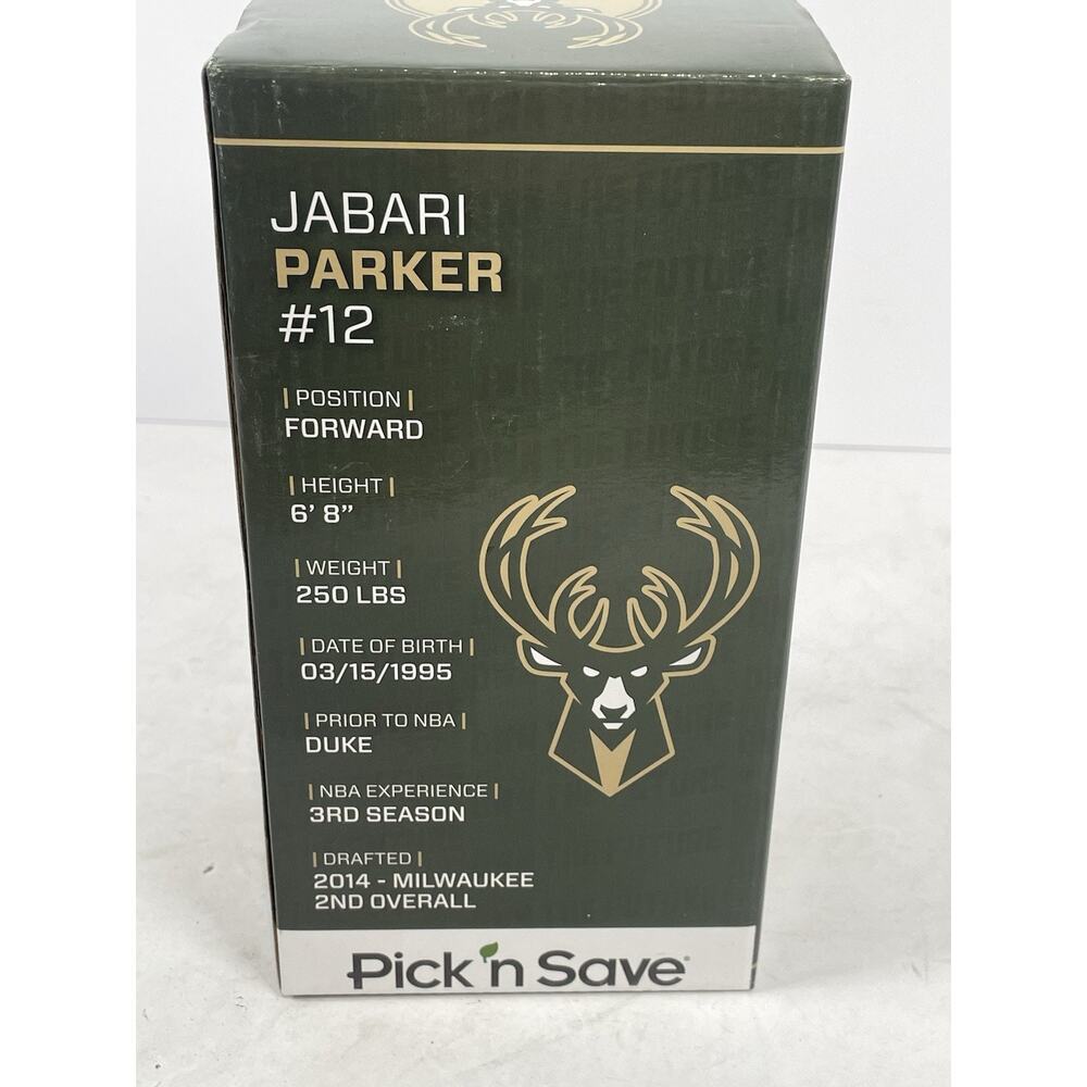 Jabari Parker Milwaukee Bucks Bobblehead 2016-17 - Picture 3 of 8